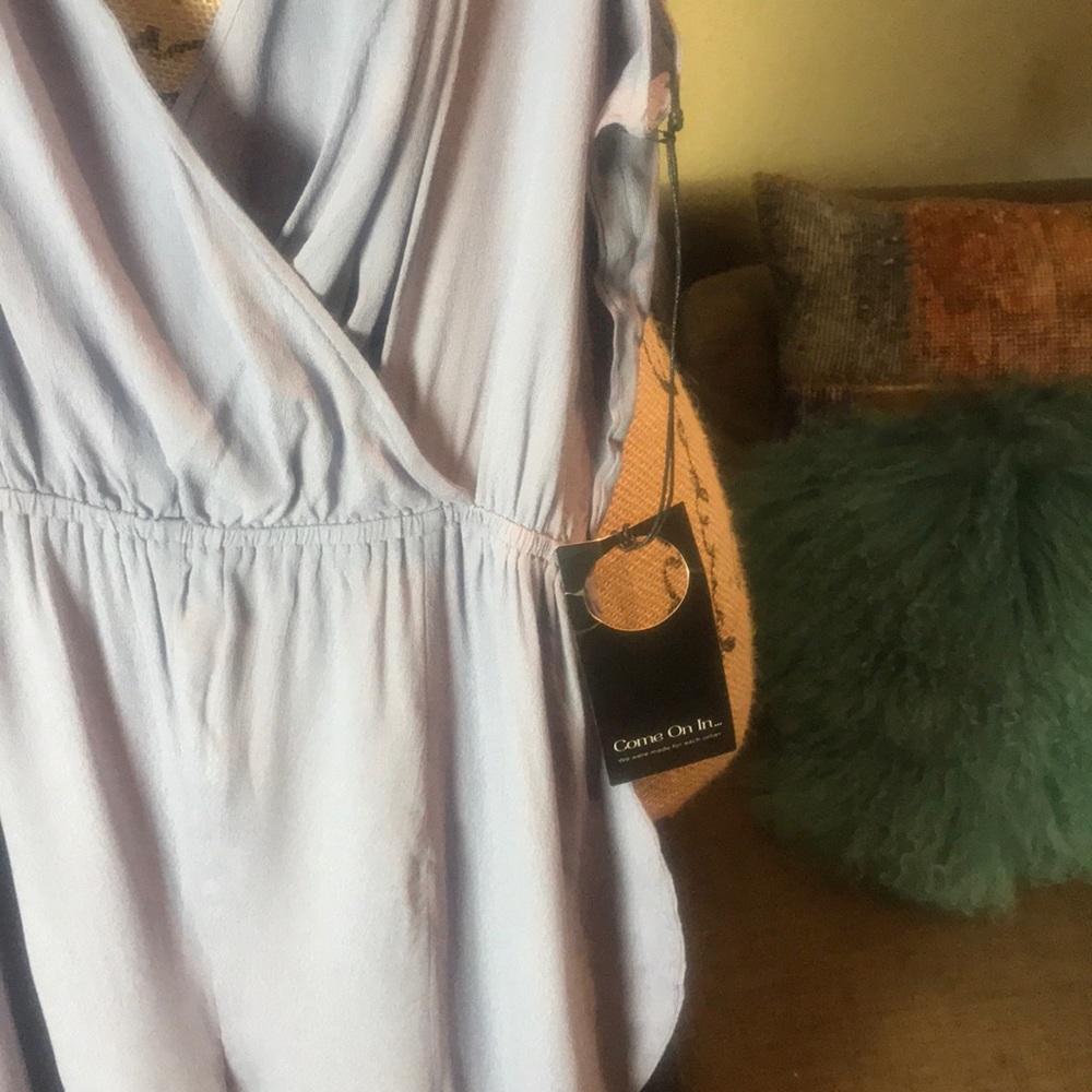 Privacy Please NWT Gansel Jumpsuit in Neptune - Picture 7 of 7